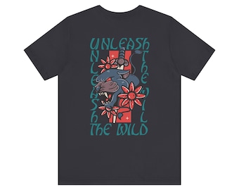 madcat.co Unleash The Wild Unisex Short Sleeve T-shirt
