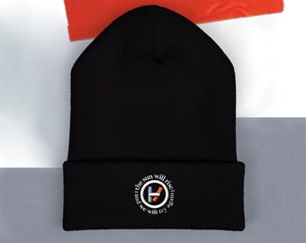 Twenty One Pilots Embroidered Vessel Beanie, "The Sun Will Rise", TOP Inspired Fan Merch