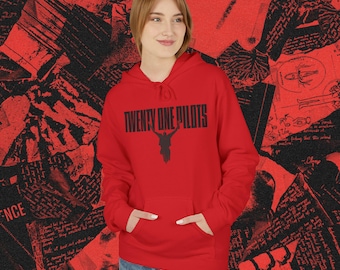 Twenty One Pilots Drag Path + All Eras Unisex Hoodie, Front & Back Print