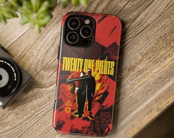 Twenty One Pilots Phone Case, TOP Flames, Mobile Case