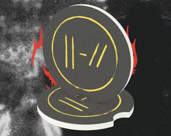 Twenty One Pilots Car Coaster, Trench Soapstone Absorbent Cup Holder, TOP Fan Inspired