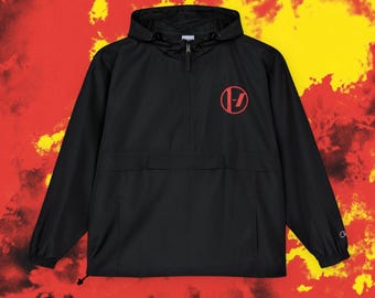 Twenty One Pilots Embroidered Left Chest Logo Unisex Champion Jacket, Packable Windbreaker