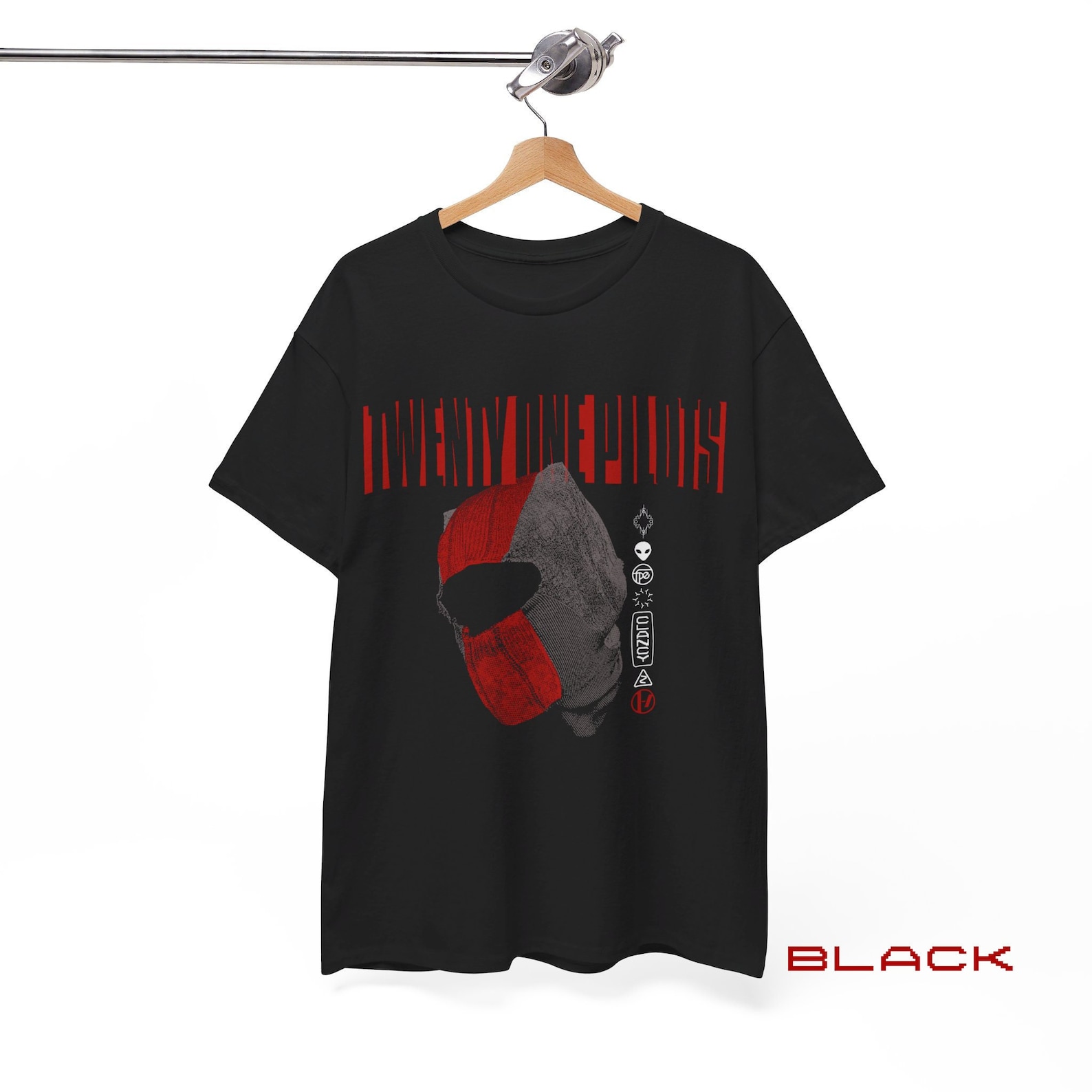 Twenty One Pilots Clancy Mask & Symbols T-shirt Unisex Heavy Cotton - Etsy