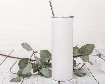 Spersonalizowany kubek artysty Skinny Tumbler, spersonalizowany kubek prezentowy