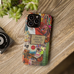 Mexiko Handyhülle, iPhone 16 15 14 13 12 11 Pro Max Plus Hülle, Karibik Reisehüllen, Mexikanische Jungfrau Pride Geschenk, Tropisch ästhetische Abdeckung