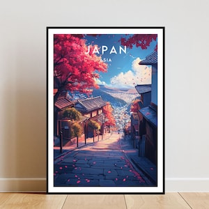 Japan Travel Print - Asia, Japan Poster, Travel Wall Art, Japan Print, Japan, Asia, Asia Poster, Japan Wall Art, Tokyo Poster, Kyoto Print