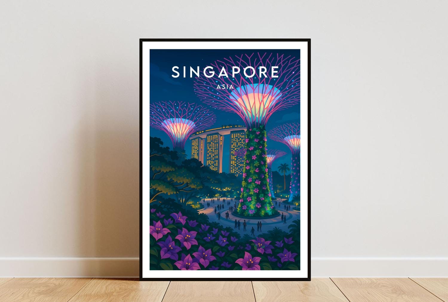 Singapore poster - Etsy 日本