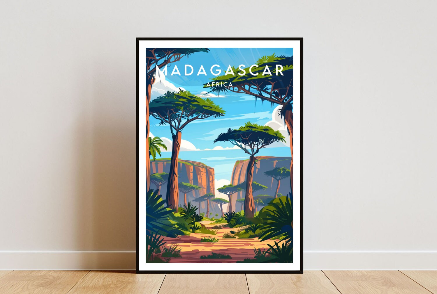 マダガスカルのポスター - Etsy 日本