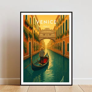Venice Travel Print - Italy, Venice Poster, Italy Poster, Travel Wall Art, Italy Print, Venice Print, Venice, Venice Art, Italy Travel Print