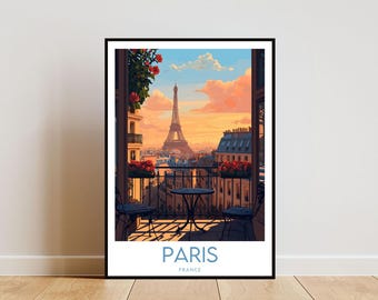 Paris Travel Print - France, Paris Poster, France Poster, Travel Wall Art, France Print, France, Europe, Paris Print, Eiffel Tower Poster