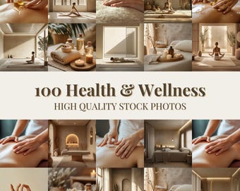 100 Holistic Coach Wellness Stock Photos, Neutral Lifestyle Branding Images for Instagram Reels, TikTok Cover, Health Entrepreneur Marketing
