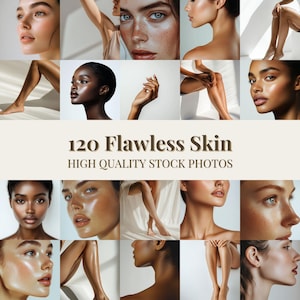 Flawless Skin Stock Photos, Images, Beauty Photography, Diverse Skin Tones