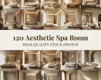 120 Spa Wellness Stock Photos | Holistic Coach Massage Image | Minimalistic Instagram & TikTok Cover | Entrepreneur Lifestyle Photography