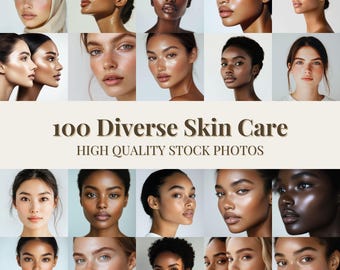 100 Verschiedene Frauen Stock-Foto | Weibliches Modell Hautpflege Schönheit Bilder | Instagram Reel & TikTok Marketing | Unternehmer Fashion Lifestyle