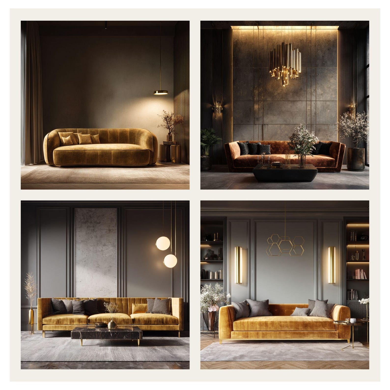 Minimalist Interior Stock Photo Bundle | Neutral Modern Home Images for ...