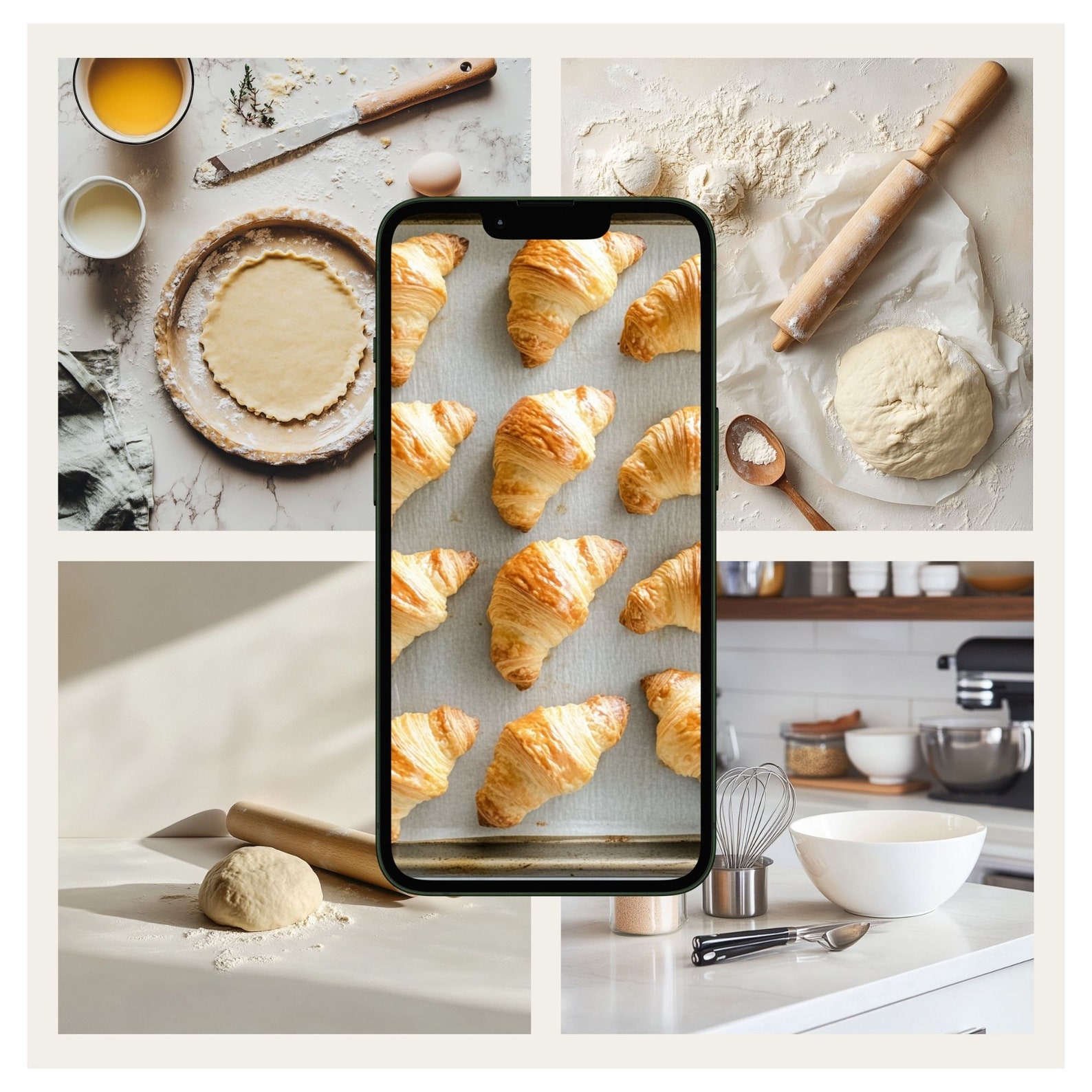 120 Baking Aesthetic Stock Photo Bundle | Pastry, Cookies, Cake, Bread ...