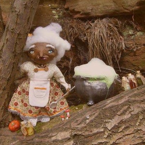 SALE Grandma Goblin - as featured in The Storque ooak handmade art doll