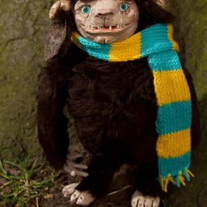 SALE Amadeus - One of a kind handmade art doll