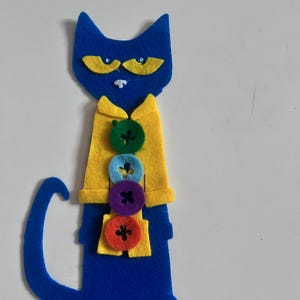 Pete the Cat Four Groovy Buttons