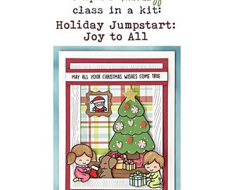 Holiday Jumpstart: Joy to All Card Making Kit (with Stamps!)