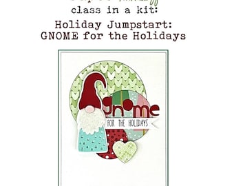 Holiday Jumpstart: GNOME for the Holidays Card Making Kit