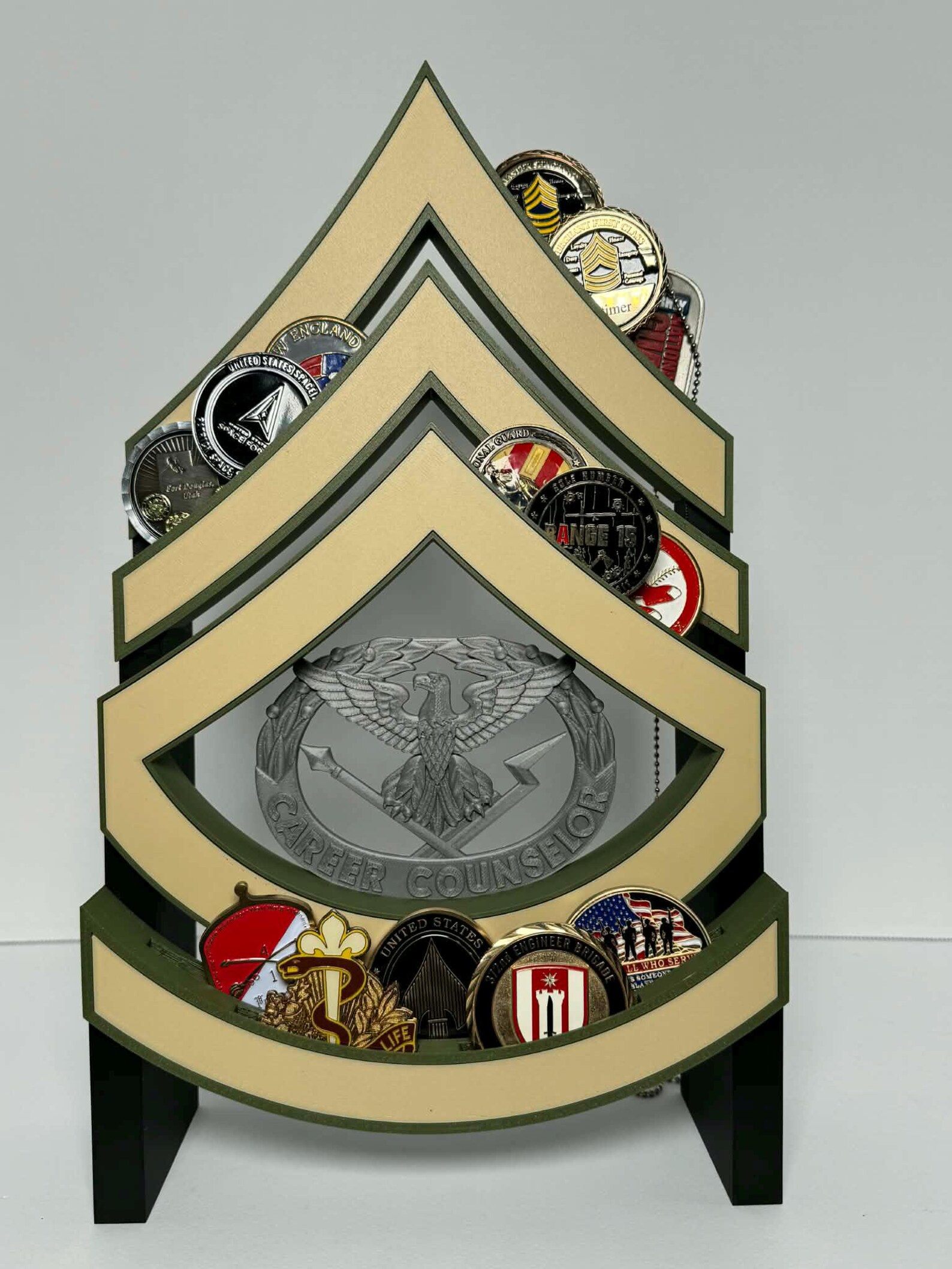 Army Sergeant First Class Coin Rack - Etsy
