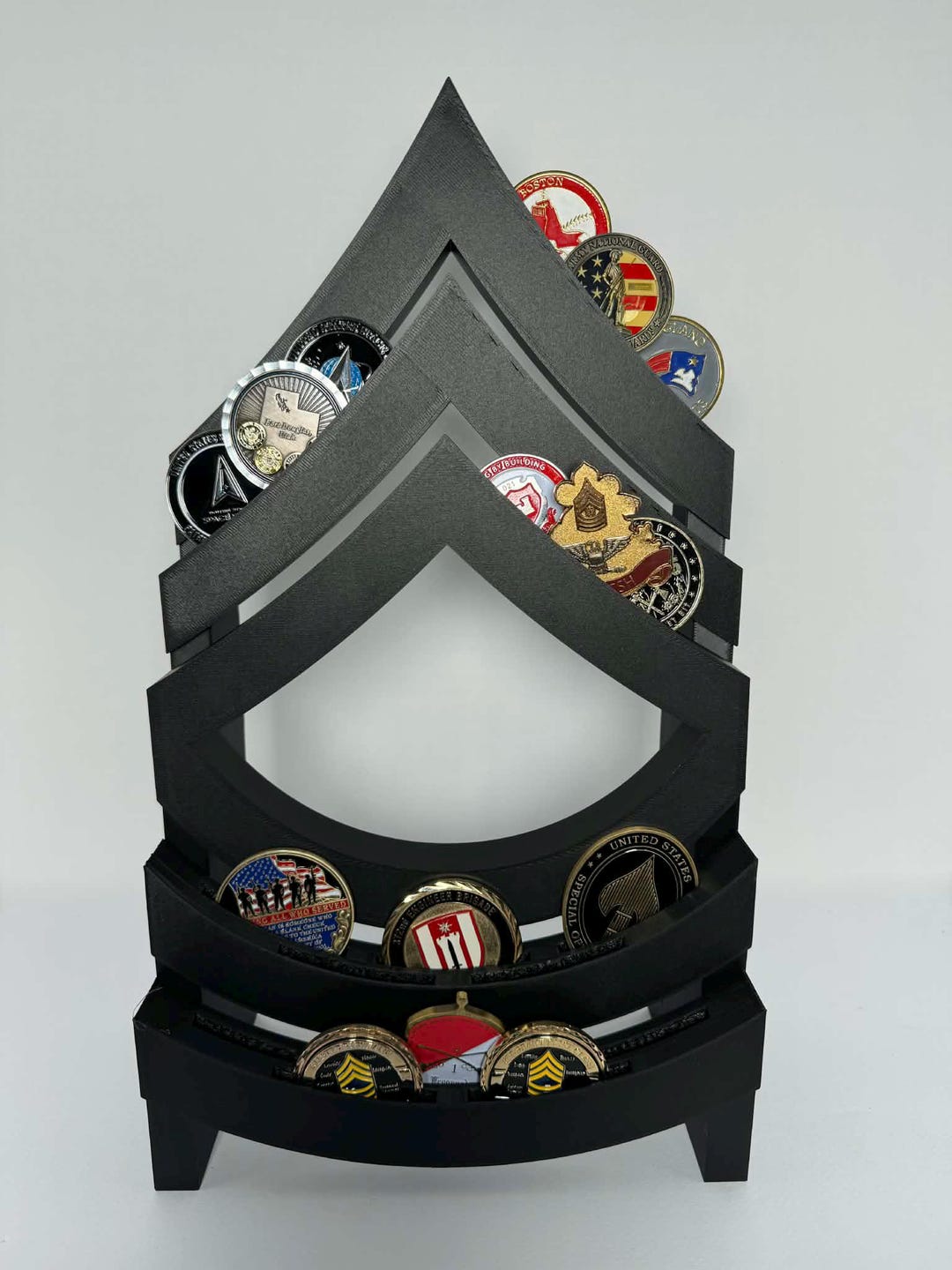 Coin Racks Army Army Master Sergeant Coin Rack - Etsy