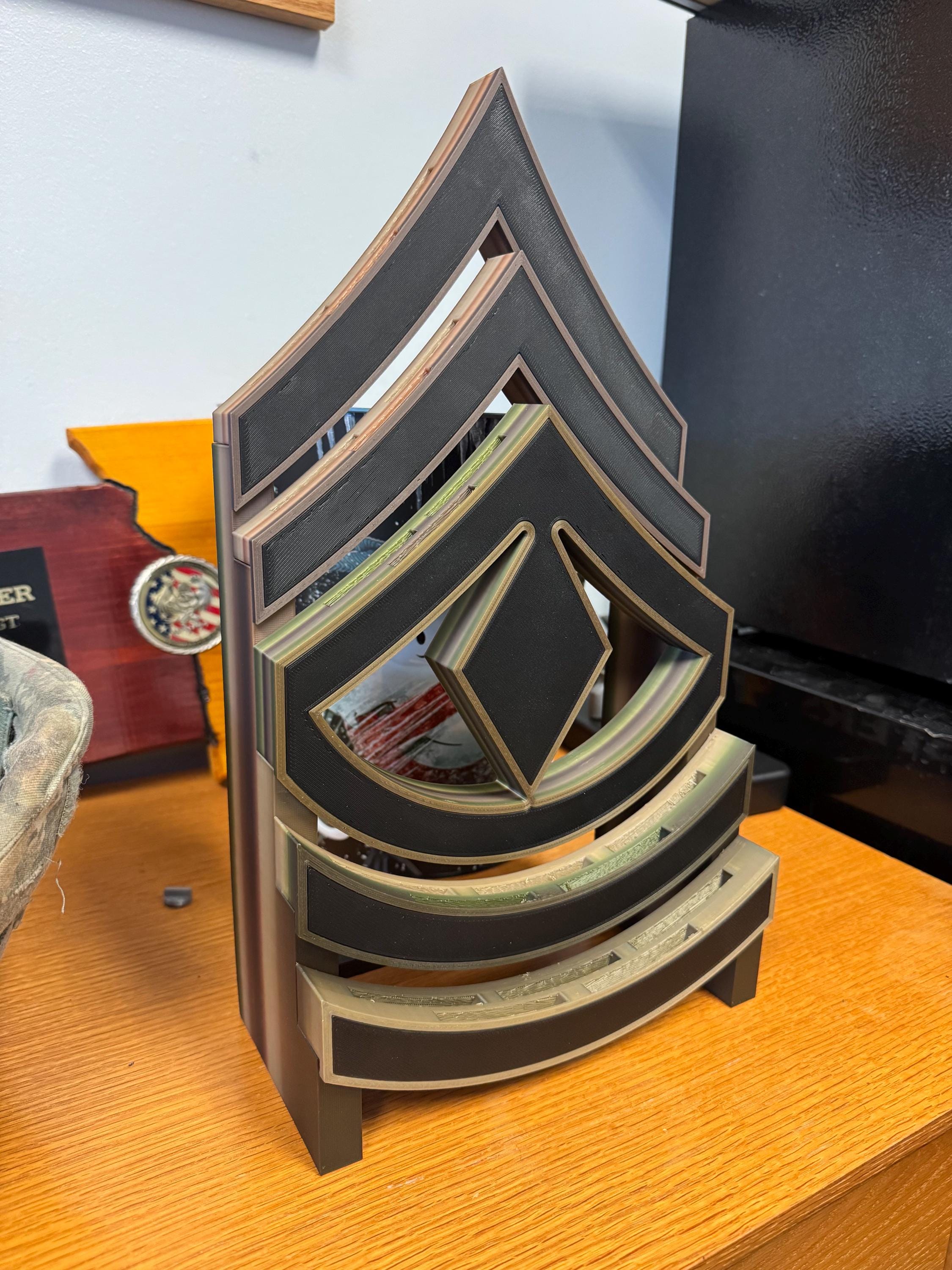 Army First Sergeant Coin Rack - Etsy
