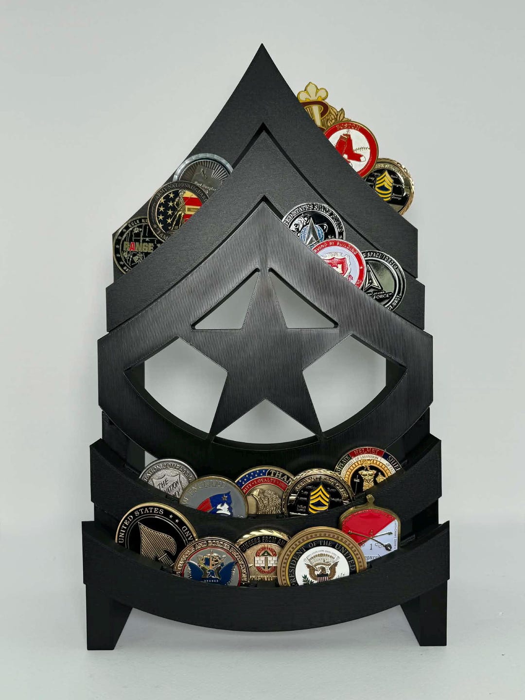 Major General Rack Army Sergeant Major Coin Rack - Etsy