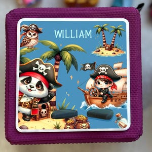 Toniebox Schutzfolie Pirate mit Name personalisiert , Schutzfolie Toniebox, Aufkleber, Schutzfolie Toniebox, Seeräuber