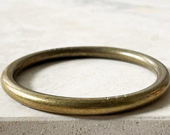 Bronze Anniversary Bracelet: Simple, Minimalist Bronze Bangle