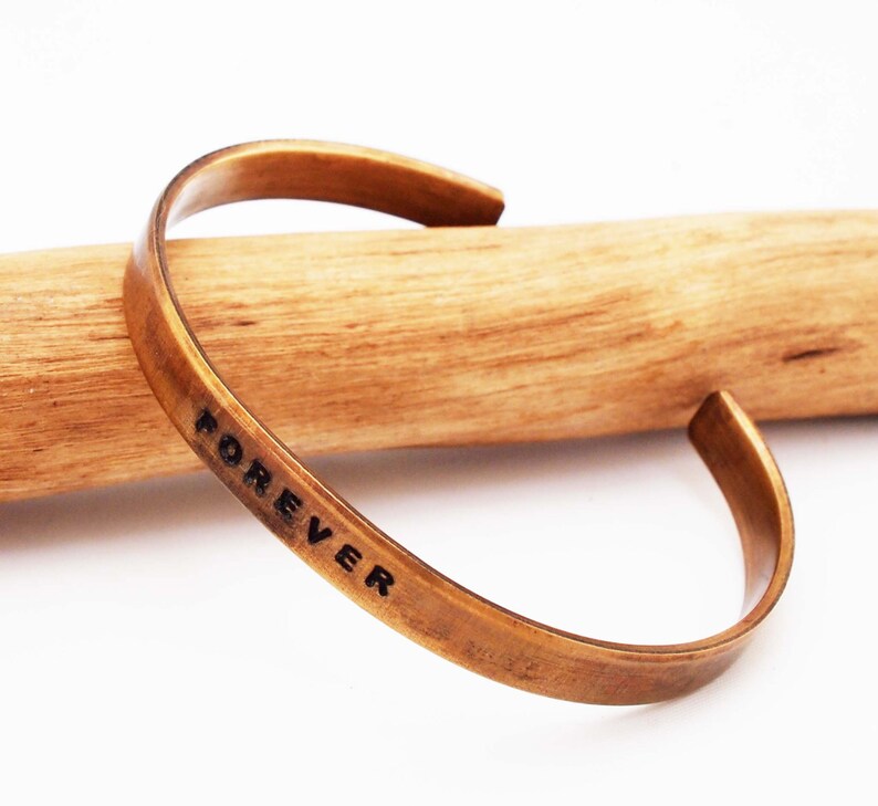 Bronze Anniversary Bracelet 8th Anniversary Gift Forever Etsy
