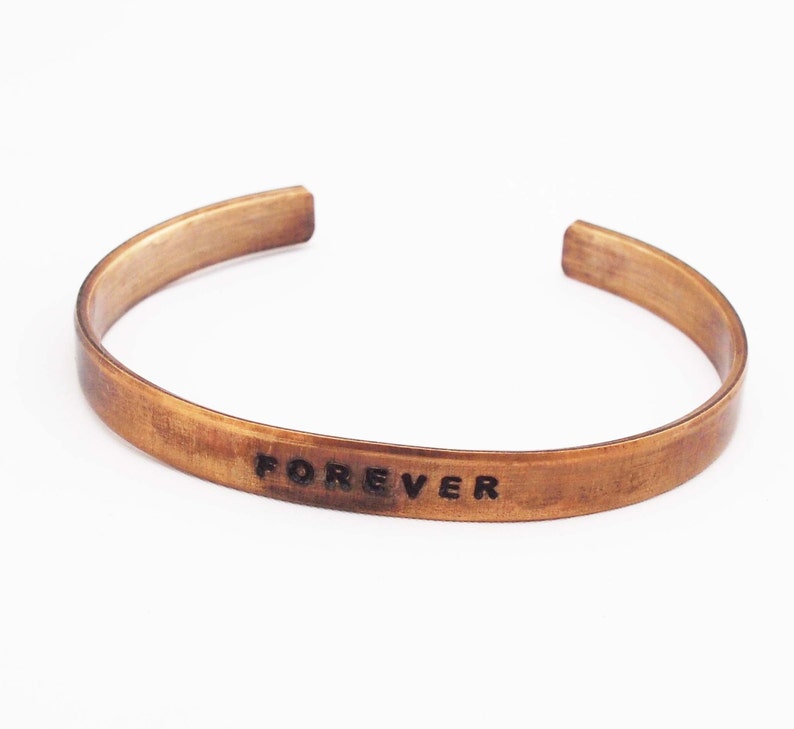 Bronze Anniversary Bracelet 8th Anniversary Gift Forever Etsy