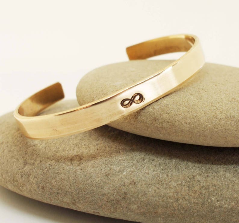 Bronze Anniversary Bracelet Infinity Bracelet Men's Etsy