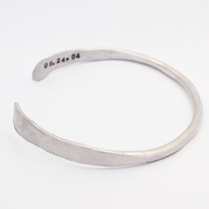 Aluminum Anniversary Bracelet for 10th Anniversary image 3