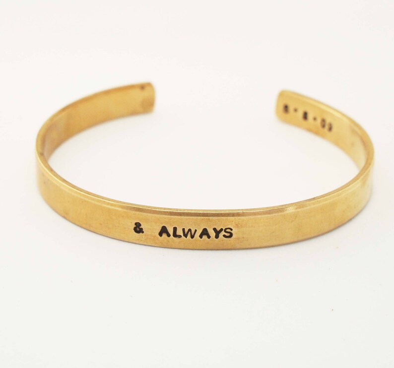 Bronze Anniversary Bracelet 8th or 19th Anniversary Gift & Etsy