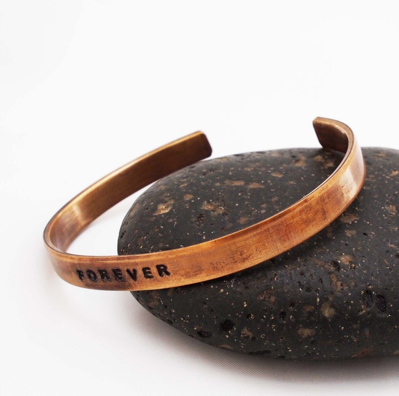 Bronze Anniversary Bracelet 8th Anniversary Gift Forever Etsy