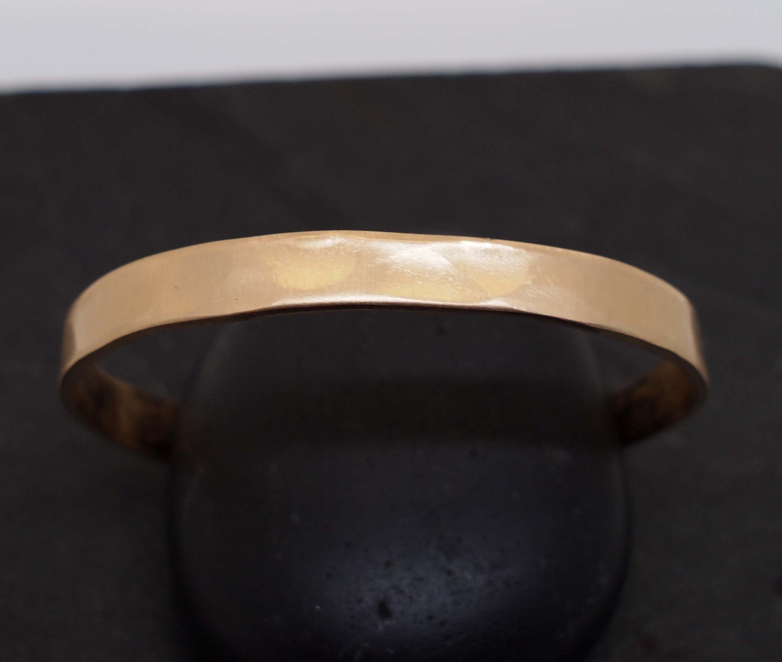 Men's Bronze Cuff Men's Initial Bracelet Etsy