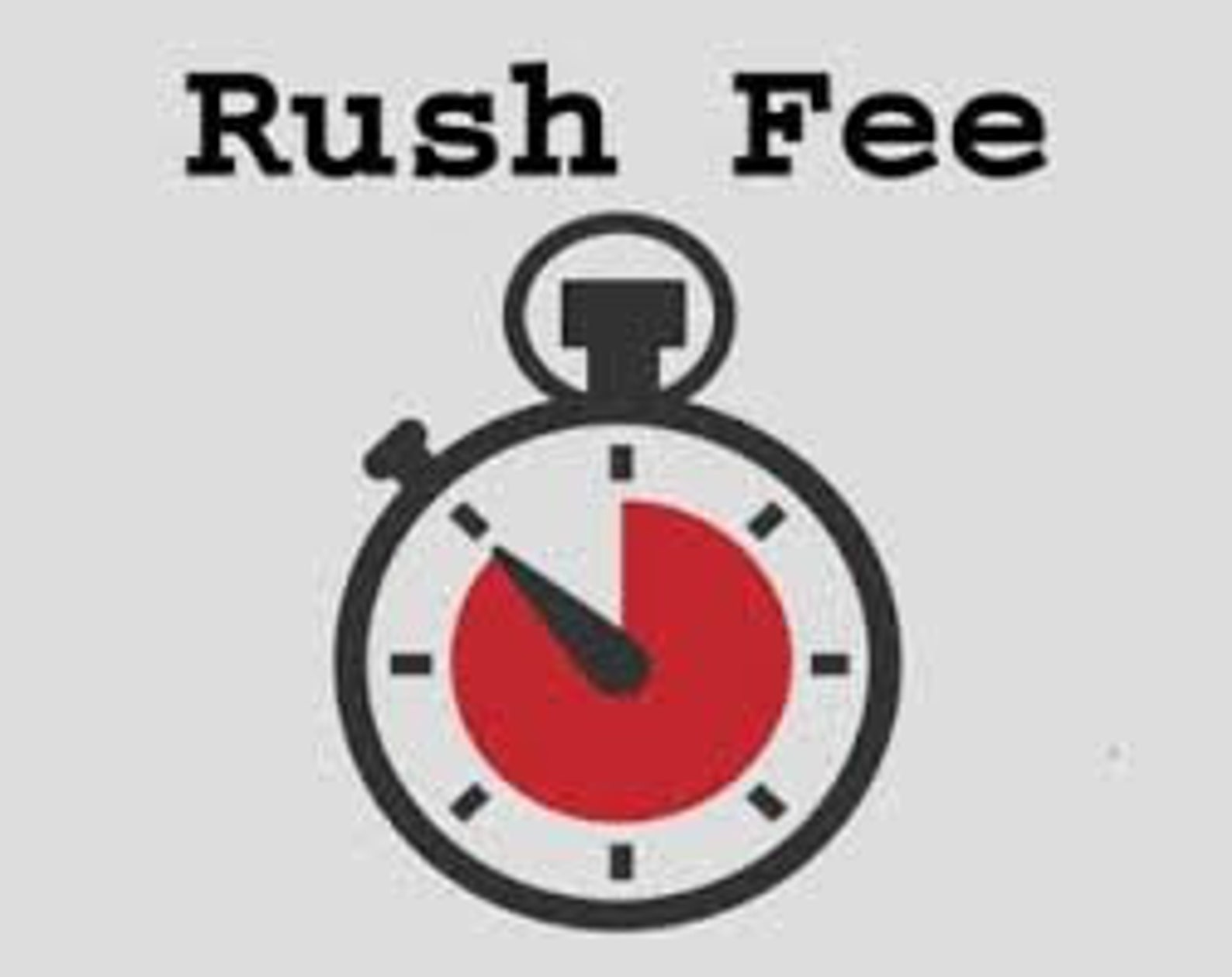 Rush Processing Fee Etsy