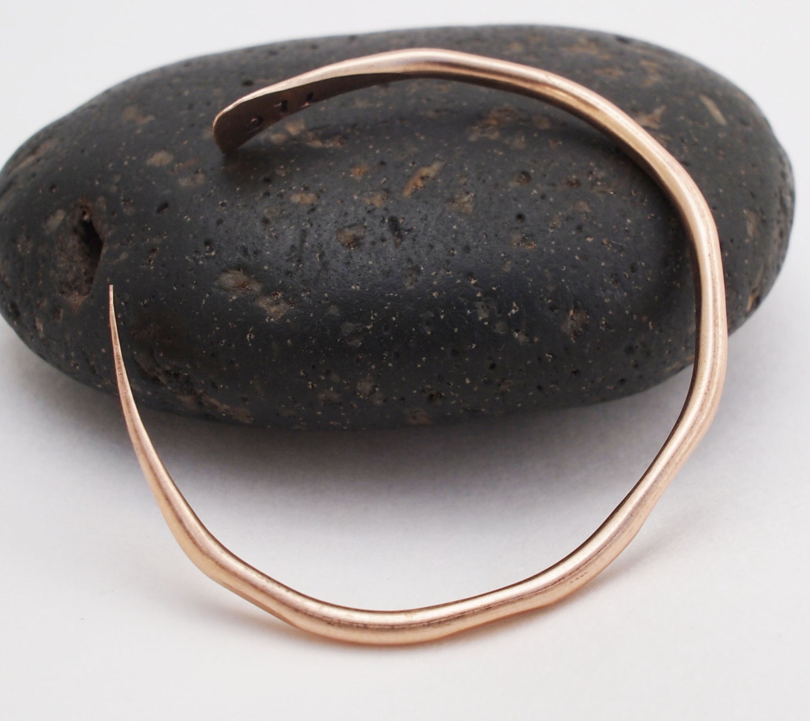 Bronze Bracelet 8th Anniversary Gift Personalized Anniversary Etsy