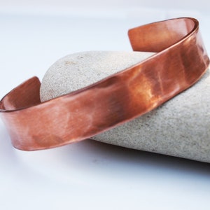 Ladies Copper Bracelet, 7th or 22nd Anniversary Gift, Copper Bracelet with Secret Heart image 10