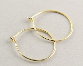 Gold Hoops, Hoop Earrings, Gold Jewelry, Small Hoop Earrings