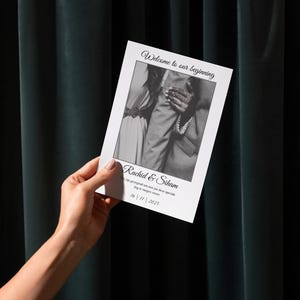 Nikkah Tafelkaarten – Islamitische Bruiloft Place Cards – 9.9 x 21 cm – Digitale Download – Wedding Tafelnummers of Namen – Zelf Printen