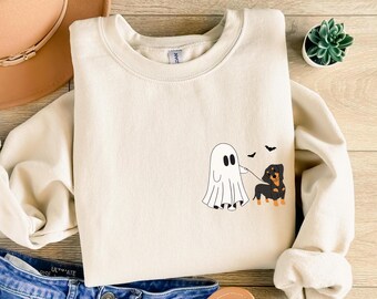 Dachshund Halloween Sweatshirt, Dachshund Halloween, Wiener dog, doxie, Dachshund mom, Dachshund fall, Dog mom crewneck, Dachshund,Doxie mom