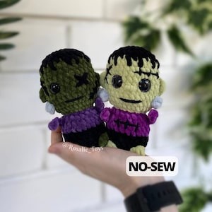 Halloween Frankenstein crochet pattern | Amigurumi Frankenstein pattern | English PDF pattern | DIY Crochet Toy | Halloween Handmade Gift