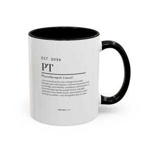 Physiotherapist Mug 2026 - Personalisation available (11, 15oz)