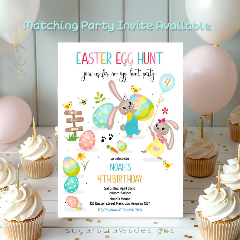 Editable Easter Egg Hunt Clue Cards 24 Rhyming Clues Easter Egg ...