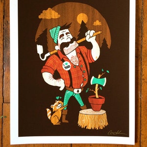 Green-Thumb Lumberjack