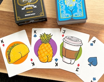 Butts on Things: Designer Poker Card Deck