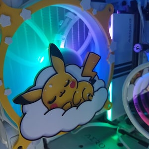 Grille for 120mm sleeping pikachu fan